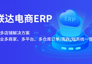 商联达丨聚焦大型企业数字化转型,打造新一代数字电商ERP系统